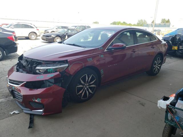 1G1ZD5ST3JF125386 - 2018 CHEVROLET MALIBU LT BURGUNDY photo 1