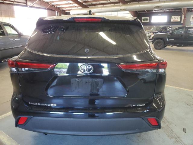 5TDBZRBH3MS092956 - 2021 TOYOTA HIGHLANDER L BLACK photo 6