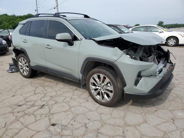 2T3A1RFV3MC148462 - 2021 TOYOTA RAV4 XLE PREMIUM GRAY photo 4