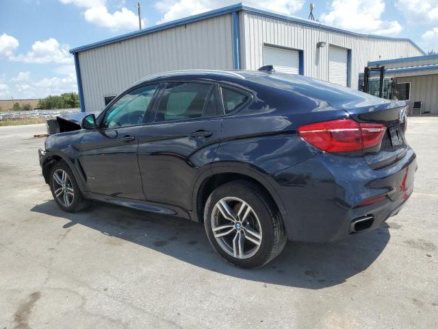 5UXKU2C57G0N79187 - 2016 BMW X6 XDRIVE35I BLUE photo 2