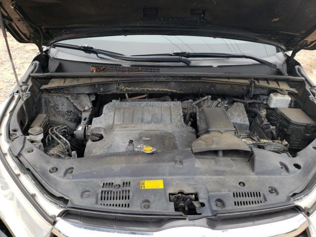 5TDKKRFH5ES032094 - 2014 TOYOTA HIGHLANDER XLE Qara foto 11