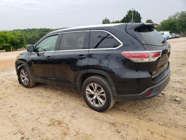 5TDKKRFH5ES032094 - 2014 TOYOTA HIGHLANDER XLE Qara foto 2