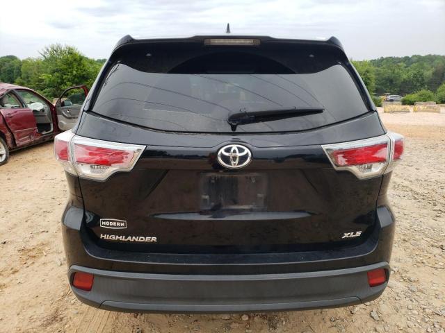 5TDKKRFH5ES032094 - 2014 TOYOTA HIGHLANDER XLE Qara foto 6