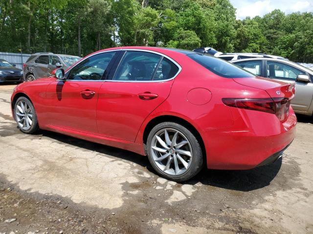 ZARFAEDN2H7545541 - 2017 ALFA ROMEO GIULIA Q4 RED photo 2