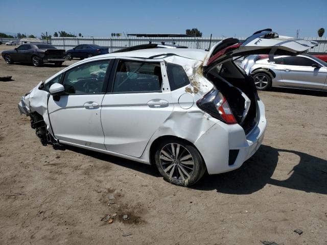 3HGGK5H82FM757697 - 2015 HONDA FIT EX WHITE photo 2