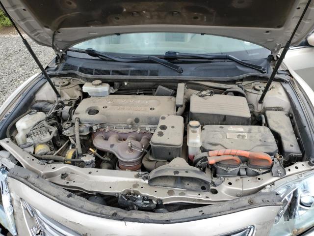 4T1BB46K07U013428 - 2007 TOYOTA CAMRY HYBRID TAN photo 11