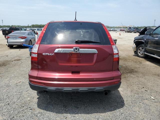 JHLRE3H71BC001223 - 2011 HONDA CR-V EXL MAROON photo 6