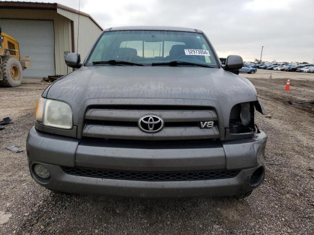 5TBBT481X3S439558 - 2003 TOYOTA TUNDRA ACCESS CAB LIMITED GRAY photo 5