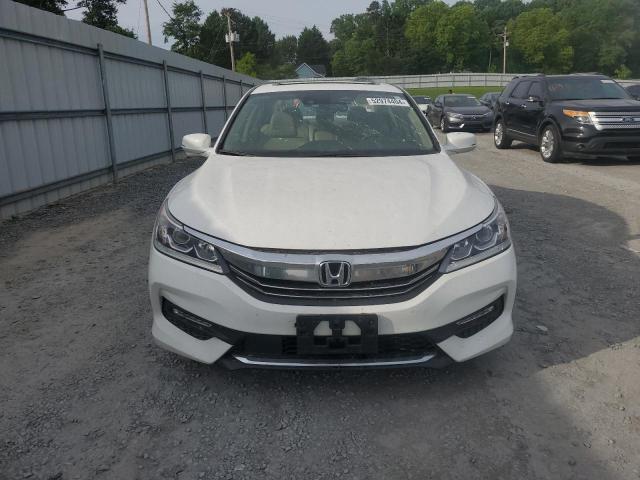 1HGCR2F95HA238468 - 2017 HONDA ACCORD EXL WHITE photo 5