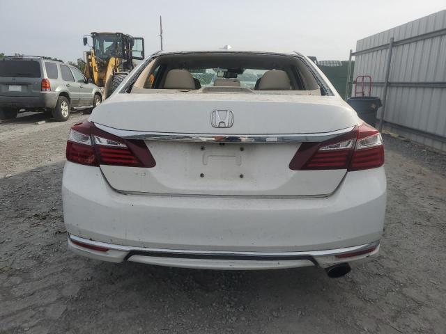 1HGCR2F95HA238468 - 2017 HONDA ACCORD EXL WHITE photo 6