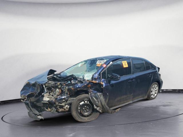 5YFEPMAE6NP291152 - 2022 TOYOTA COROLLA LE BLUE photo 1