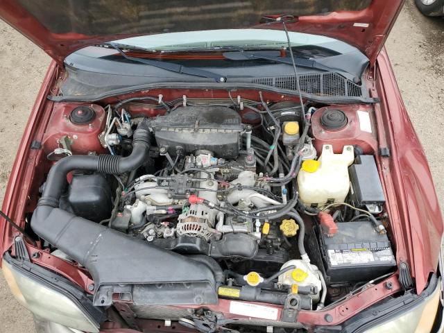 4S3BH675537648483 - 2003 SUBARU LEGACY OUTBACK AWP 勃艮第红 照片 12