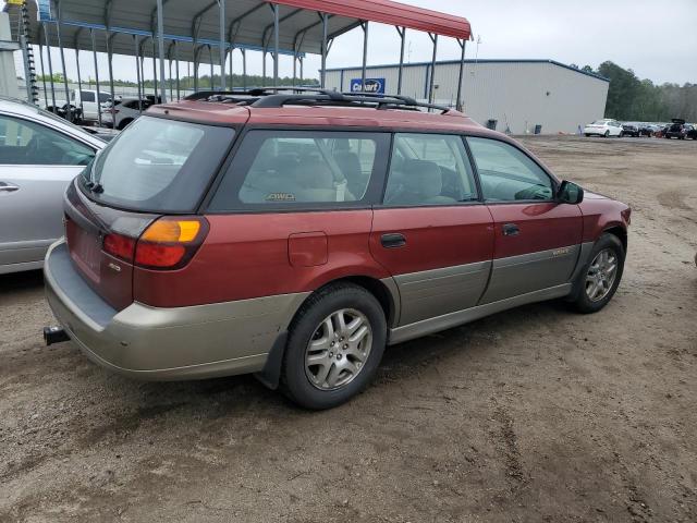 4S3BH675537648483 - 2003 SUBARU LEGACY OUTBACK AWP 勃艮第红 照片 3