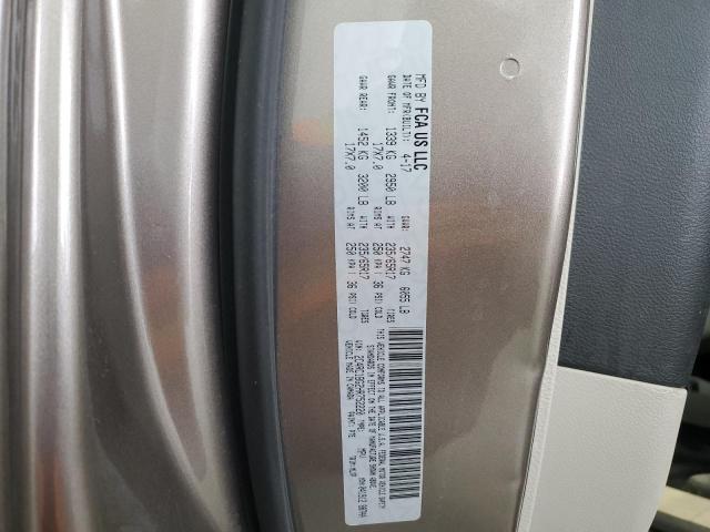 2C4RC1BG2HR752220 - 2017 CHRYSLER PACIFICA TOURING L TAN photo 13