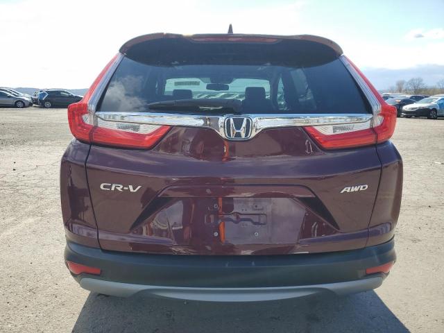 7FARW2H89JE007015 - 2018 HONDA CR-V EXL 栗色 照片 6
