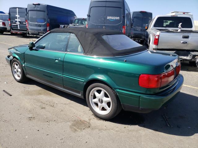 WAUAA88G0VN004980 - 1997 AUDI CABRIOLET GREEN photo 2