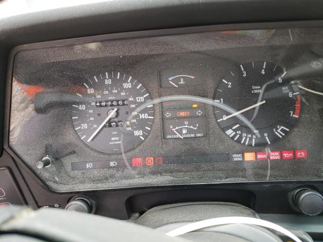 WBAEC8413K3268697 - 1989 BMW 635 CSI AUTOMATIC BLACK photo 9