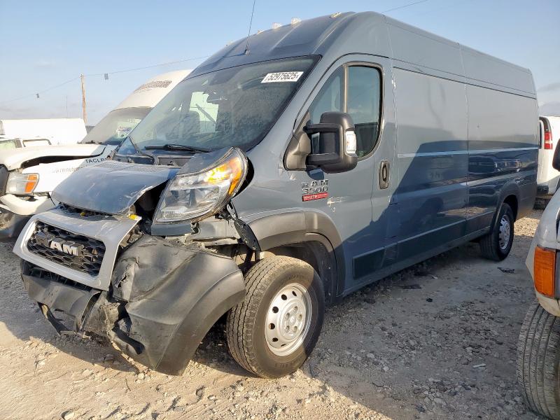 3C6MRVJG6ME587065 - 2021 RAM PROMASTER 3500 HIGH ლურჯი ფოტო 1