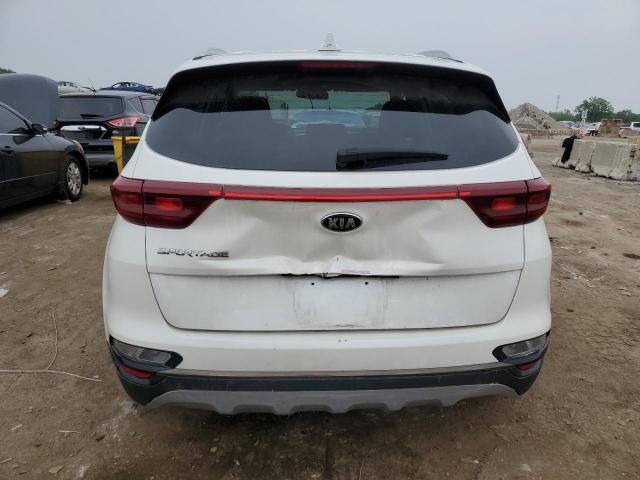 KNDP63AC8M7921046 - 2021 KIA SPORTAGE S WHITE photo 6