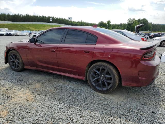 2C3CDXHG9NH267544 - 2022 DODGE CHARGER GT BURGUNDY photo 2