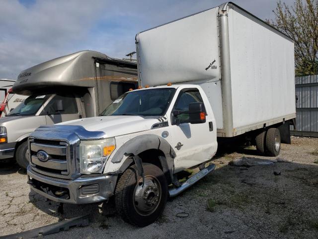 1FDUF4GT5BEB94565 - 2011 FORD F450 SUPER DUTY WHITE photo 1