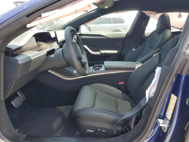 5YJSA1E66PF528064 - 2023 TESLA MODEL S 蓝色 照片 7
