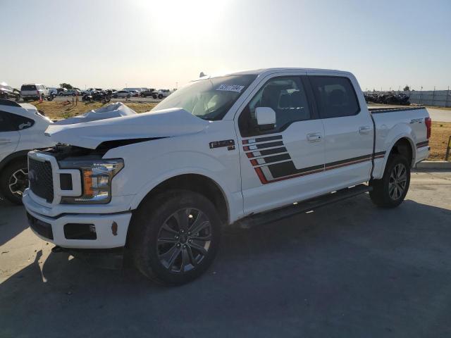 1FTEW1EGXJFD44210 - 2018 FORD F150 SUPERCREW WHITE photo 1