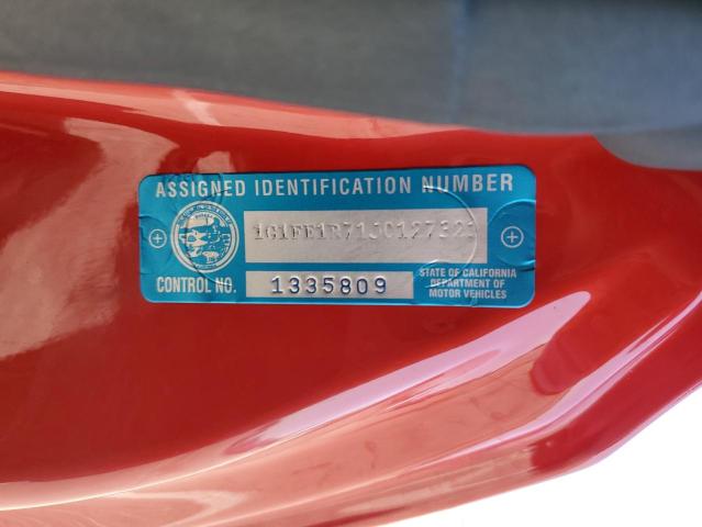 1G1FE1R71J0127321 - 2018 CHEVROLET CAMARO SS RED photo 12