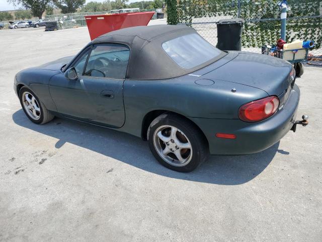 JM1NB353410202913 - 2001 MAZDA MX-5 MIATA BASE GREEN photo 2