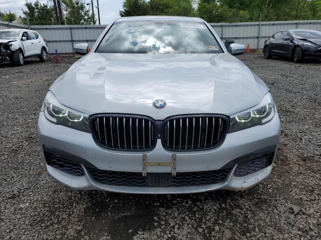 WBA7E4C53HGU99519 - 2017 BMW 740 XI SILVER photo 5