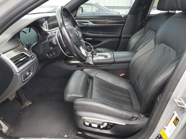 WBA7E4C53HGU99519 - 2017 BMW 740 XI SILVER photo 7
