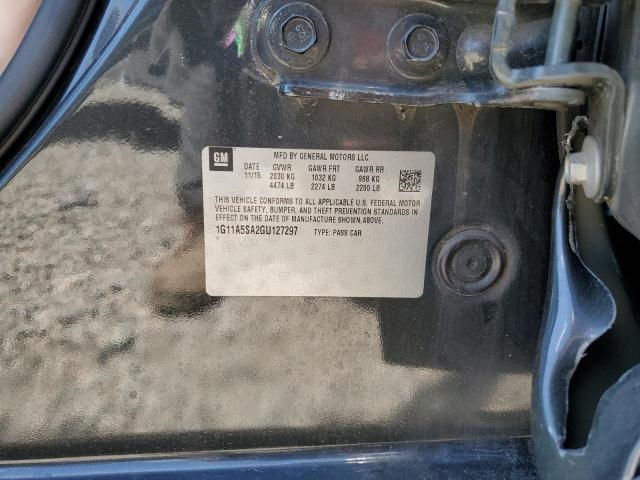 1G11A5SA2GU127297 - 2016 CHEVROLET MALIBU LIM LS BLACK photo 13