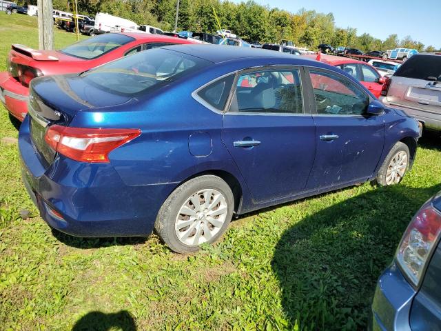 3N1AB7AP7HY326319 - 2017 NISSAN SENTRA S BLUE photo 3