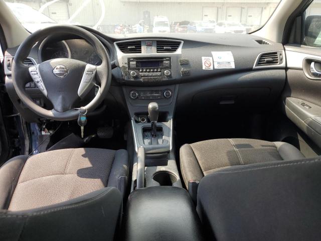 3N1AB7AP7HY326319 - 2017 NISSAN SENTRA S BLUE photo 8