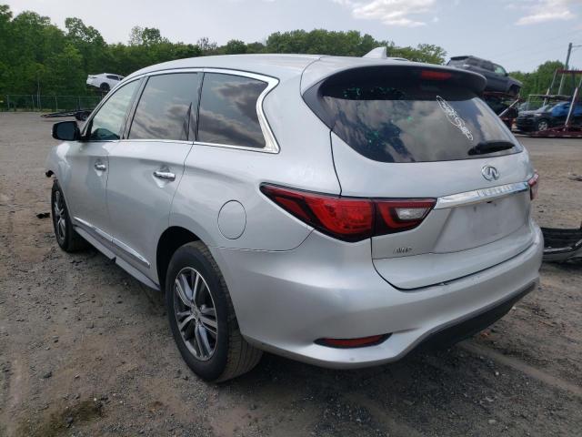 5N1DL0MM7LC531605 - 2020 INFINITI QX60 LUXE SILVER photo 2