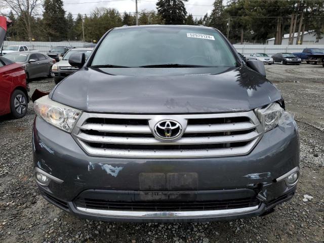 5TDDK3EH2BS070921 - 2011 TOYOTA HIGHLANDER LIMITED GRAY photo 5