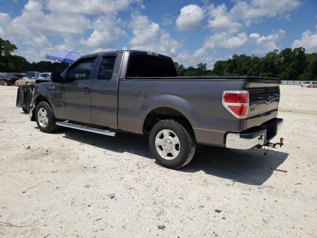 1FTFX1CF9DKD11450 - 2013 FORD F150 SUPER CAB GRAY photo 2