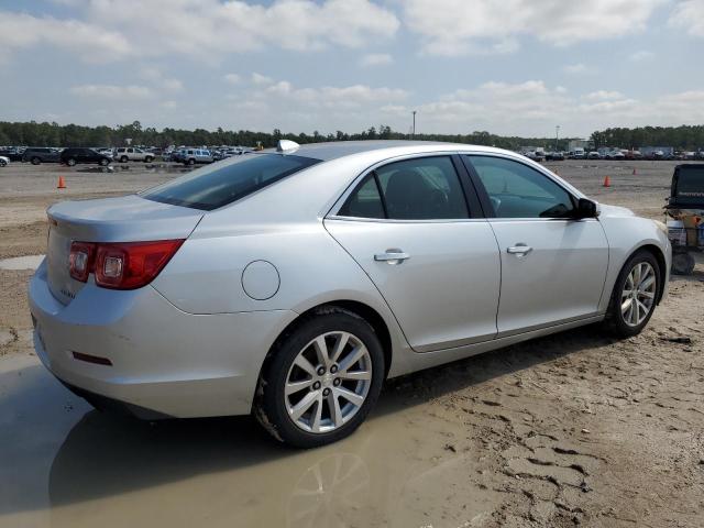 1G11H5SL8EF287859 - 2014 CHEVROLET MALIBU LTZ ვერცხლისფერი ფოტო 3