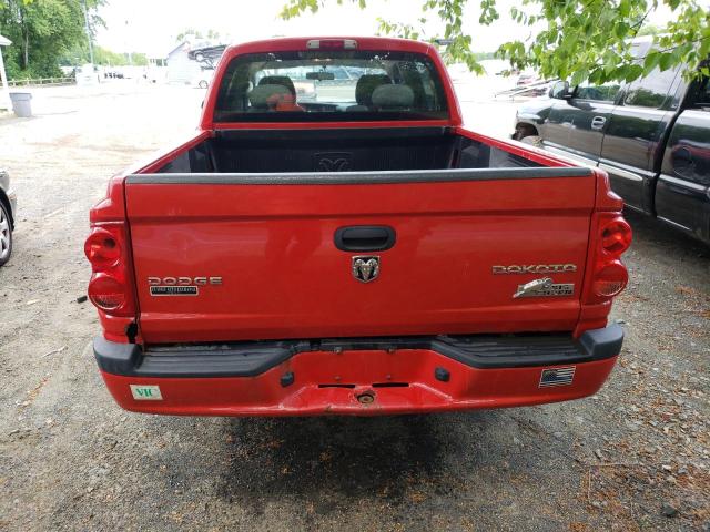 1D7RW3GK6BS589504 - 2011 DODGE DAKOTA SLT RED photo 6