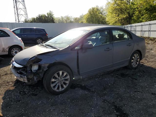 2HGFA1F99AH513703 - 2010 HONDA CIVIC EXL ნაცრისფერი ფოტო 1