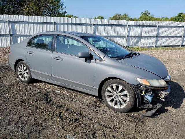 2HGFA1F99AH513703 - 2010 HONDA CIVIC EXL ნაცრისფერი ფოტო 4