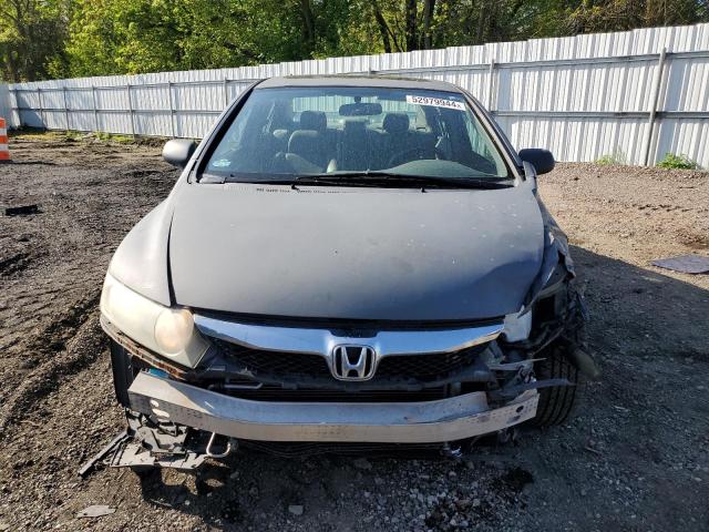 2HGFA1F99AH513703 - 2010 HONDA CIVIC EXL ნაცრისფერი ფოტო 5