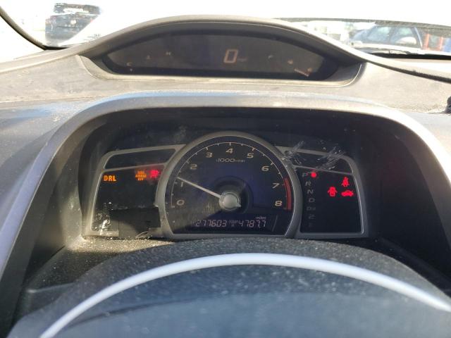 2HGFA1F99AH513703 - 2010 HONDA CIVIC EXL ნაცრისფერი ფოტო 9