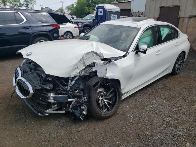 3MW5R7J56K8B02844 - 2019 BMW 330XI Білий фото 1