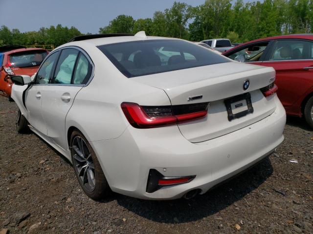 3MW5R7J56K8B02844 - 2019 BMW 330XI WHITE photo 2