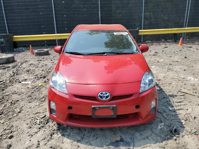 JTDKN3DU3A0153143 - 2010 TOYOTA PRIUS RED photo 5