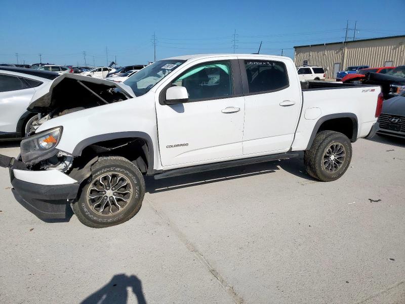 1GCPTEE13J1236917 - 2018 CHEVROLET COLORADO ZR2 WHITE photo 1