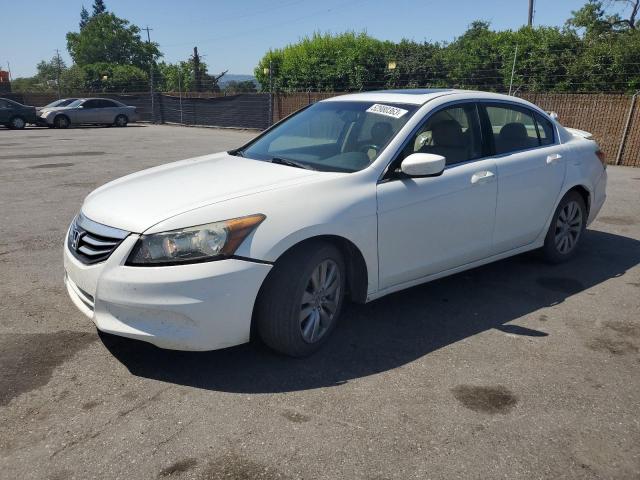 1HGCP2F82BA093328 - 2011 HONDA ACCORD EXL WHITE photo 1