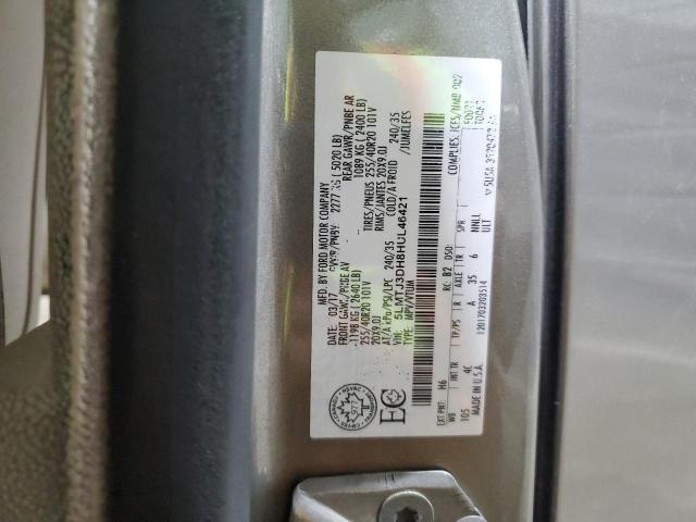 5LMTJ3DH8HUL46421 - 2017 LINCOLN MKC RESERVE TAN photo 13