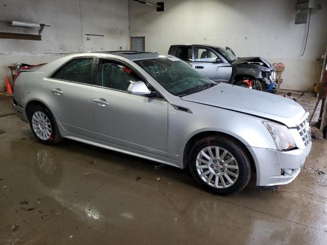 1G6DG5E51D0107890 - 2013 CADILLAC CTS LUXURY COLLECTION SILVER photo 4